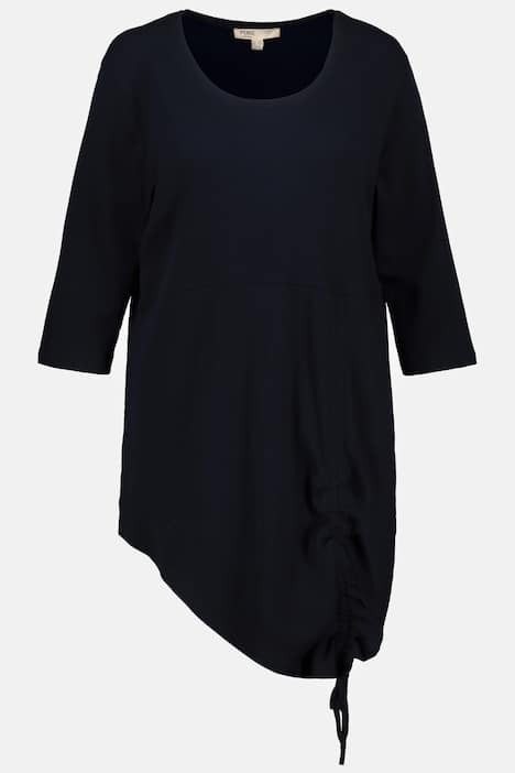 トップス ENNOY LONG SLEEVE HEM RIB TEE NAVY Long sleeve hem rib tee (BLACK)(ennoy Long sleeve hem rib
