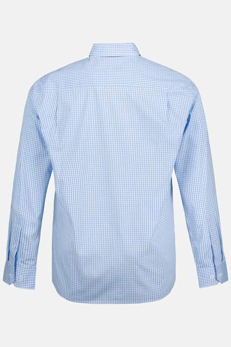 Long Sleeve Gingham Check Shirt
