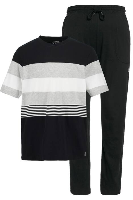 Pyžamo, tričko, dlouhé kalhoty, do 9XL