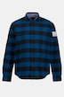 Chemise à carreaux, surchemise, manches longues, col Kent, Modern Fit
