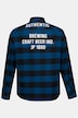 Chemise à carreaux, surchemise, manches longues, col Kent, Modern Fit