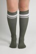 Sporty Stripe Compression Knee Socks