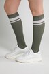 Sporty Stripe Compression Knee Socks