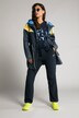 Friesenjacke, Colorblocking, 2-Wege-Zipper, Reflektoren