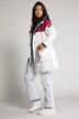 Triple Function Colorblock Jersey Knit Lined Rain Jacket