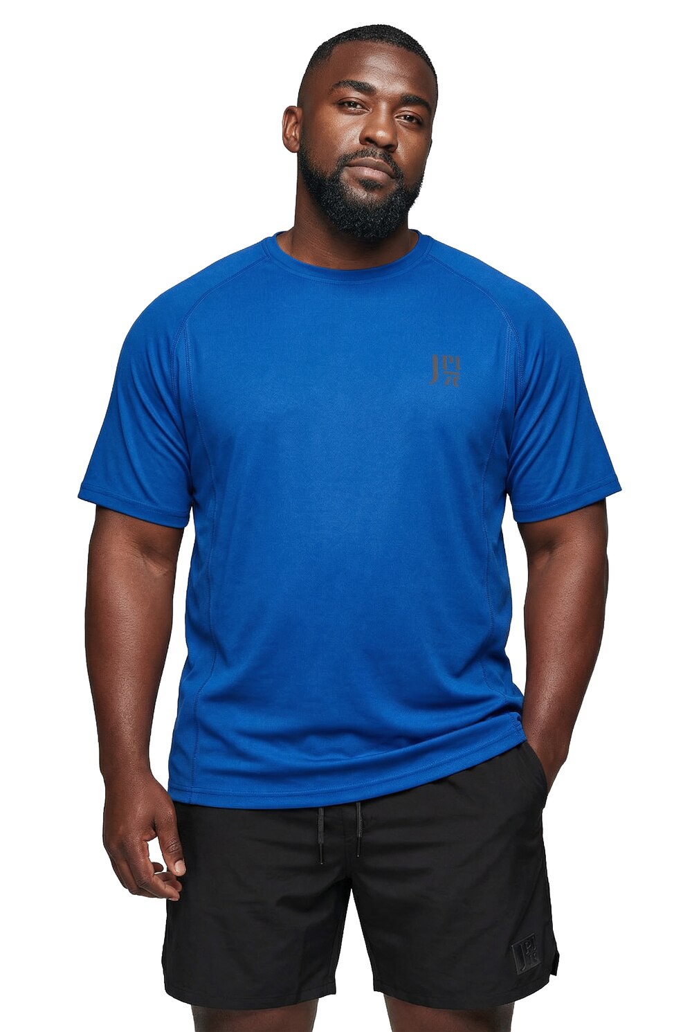 Stora storlekar Funktionstopp FLEXNAMIC®, Her, blå, storlek: 7XL, Polyester, JAY-PI