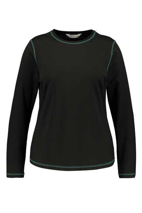 Lyžařské podvlékací tričko, Slim střih, kulatý výstřih, dlouhé rukávy