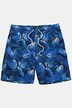 Badeshorts, Beachwear, Elastikbund, florales Muster