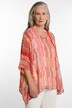 Stripe Print Chiffon Lined Caftan