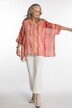 Stripe Print Chiffon Lined Caftan