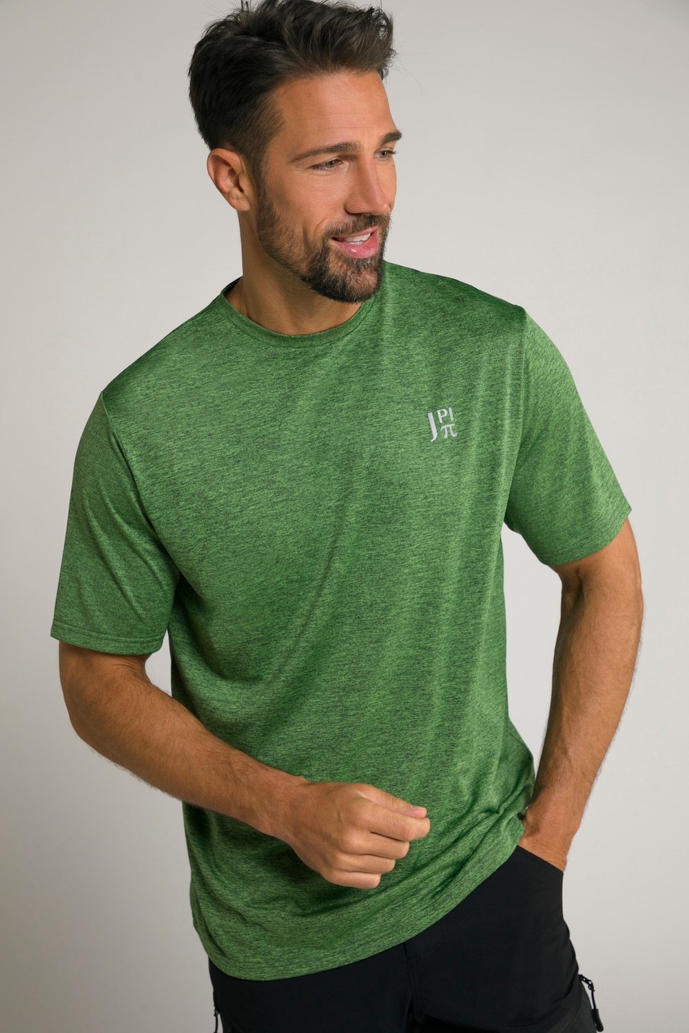 Grote Maten JAY-PI functioneel shirt FLEXNAMIC®male, groen, Maat: L, Polyester, JAY-PI