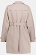 Trench, col à revers, ceinture, doublure intégrale
