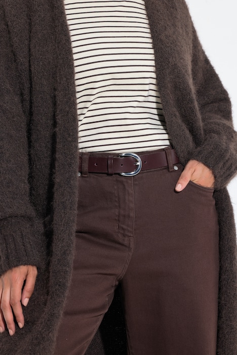 Ceinture en cuir véritable. Longueur jusqu'à 155 cm