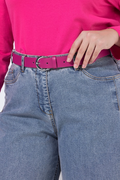 Leren riem, echt leer, lengte tot 155 cm