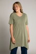 Eco Cotton Smock Inset A-line Fit Stretch Tee
