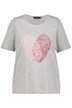 Tričko, otisk prstu - srdce, Classic, kulatý výstřih, krátké rukávy