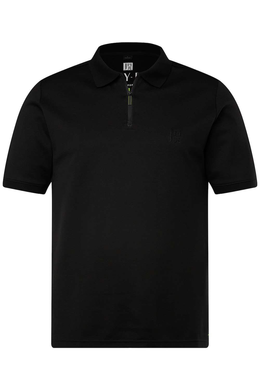 Stora storlekar Tenniströja, Her, svart, storlek: 7XL, Bomull/Polyester, JAY-PI