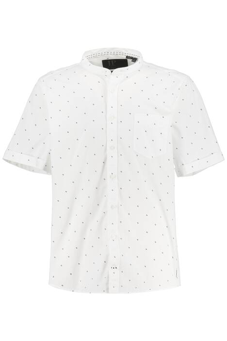 Košile, krátké rukávy, stojáček, Modern střih, drobný vzor