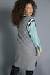 Pullunder-Kleid, weit und gerade, V-Ausschnitt