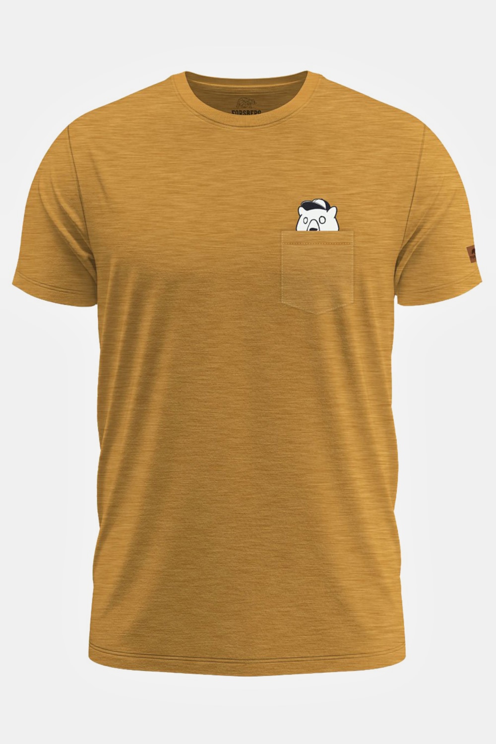 FORSBERG T-Shirt Coolson, Brusttasche, Rundhals, Halbarm