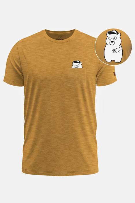 FORSBERG T-Shirt Coolson, Brusttasche, Rundhals, Halbarm