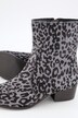 Leopard Print Ankle Boots