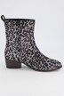 Leopard Print Ankle Boots