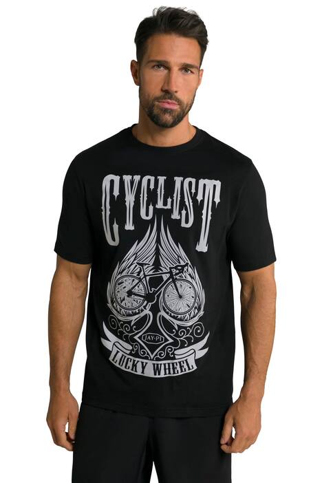 JAY-PI tričko, Cyclist, reflexní potisk, kulatý výstřih, krátké rukávy