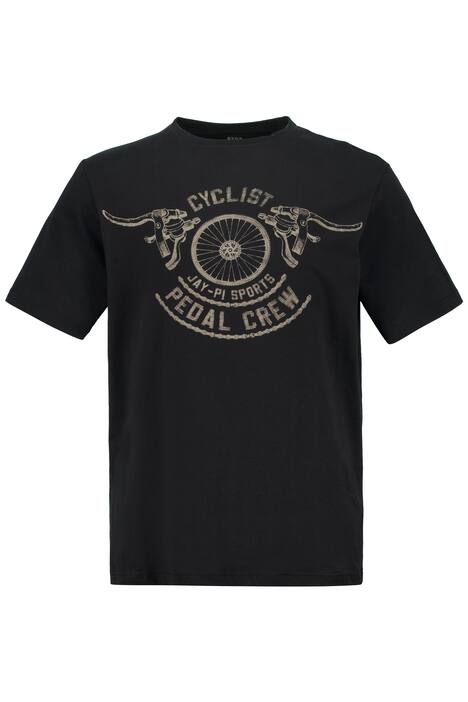 JAY-PI tričko, cyklistický potisk, kulatý výstřih, krátké rukávy
