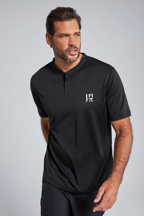 JAY-PI Funktions-Henley, Halbarm, QuickDry, atmungsaktiv