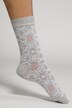 Chaussettes, lot de 2, lapins, Jacquard