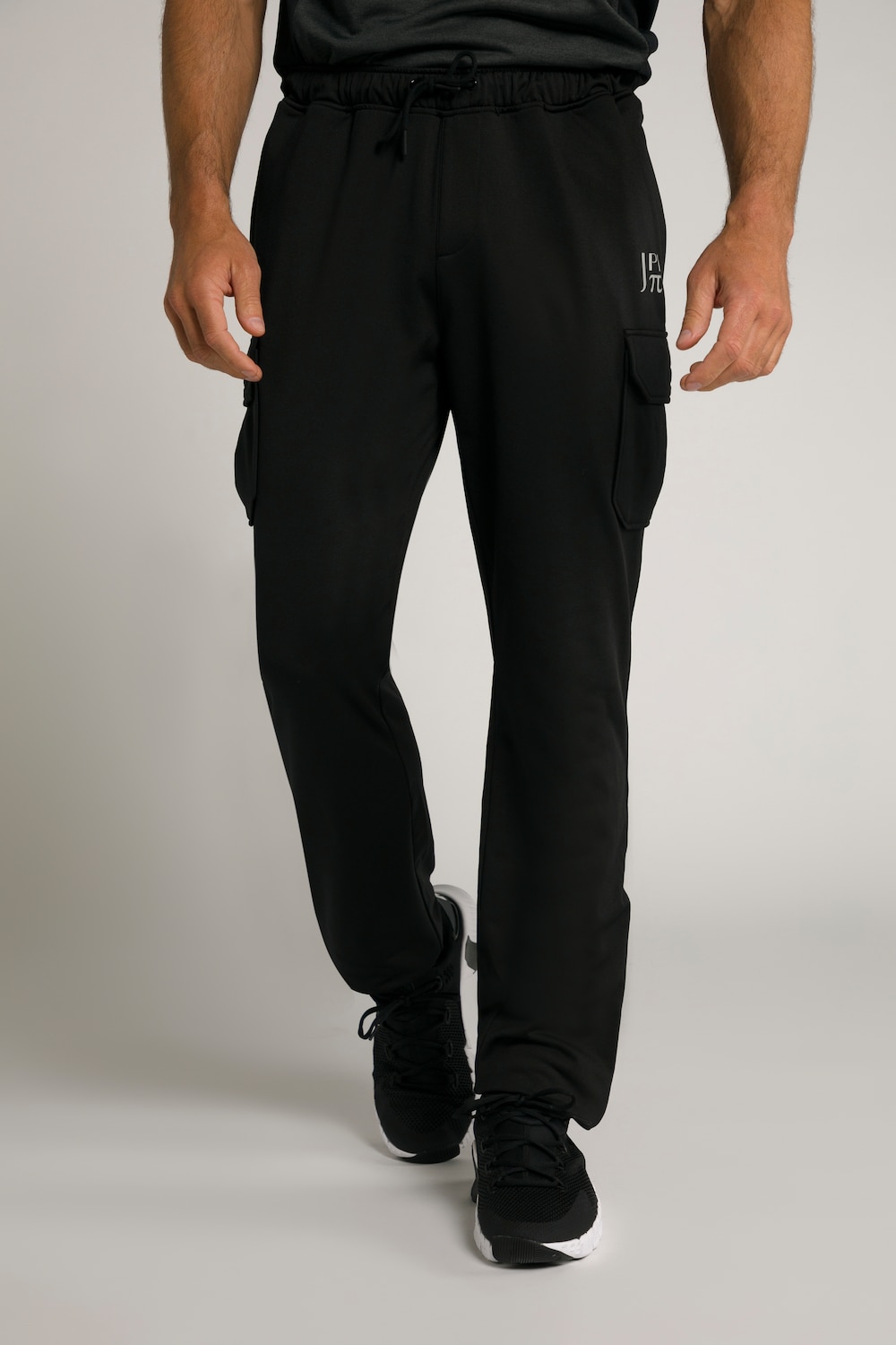 grandes tailles pantalon cargo technique jay-pi outdoor, femmes, noir, taille: 4xl, polyester, jay-pi