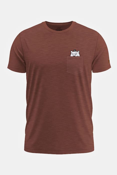 FORSBERG T-Shirt Stoltson, Brusttasche, Rundhals, Halbarm