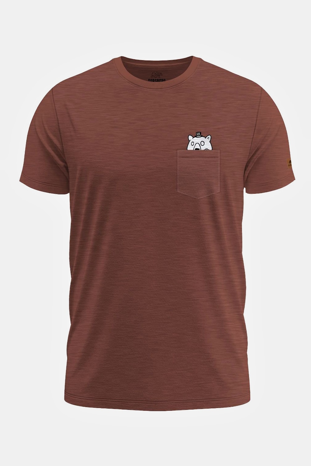 FORSBERG T-Shirt Stoltson, Brusttasche, Rundhals, Halbarm