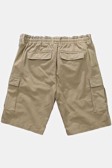 Bermudy bojówki z lnem