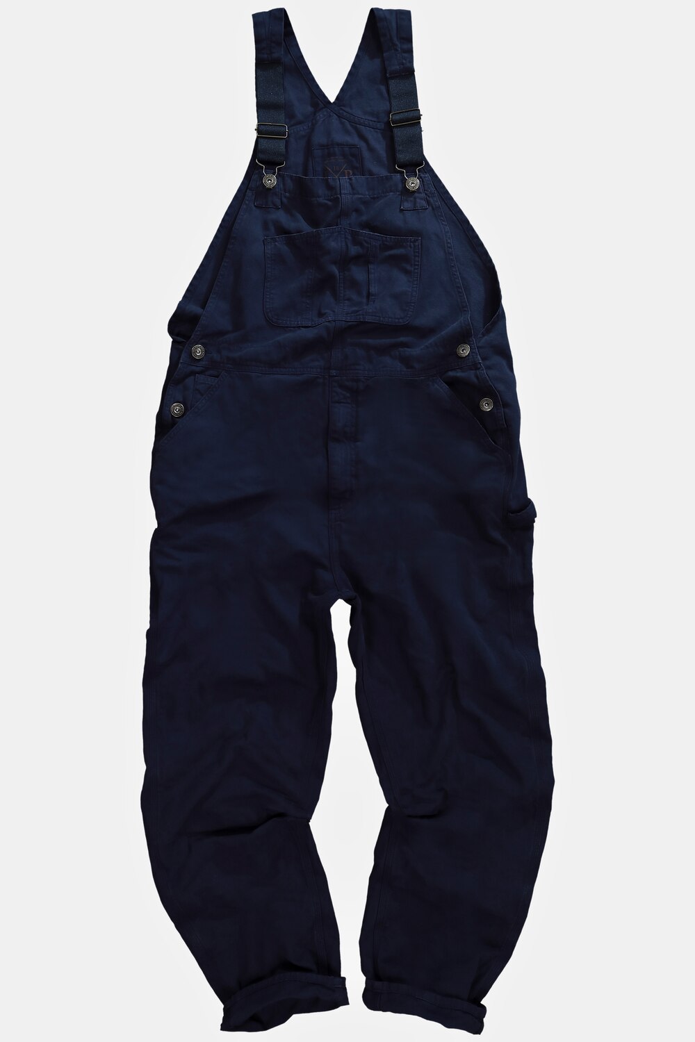 tuinbroek, grote maten, , heren, blauw, maat: 4xl, katoen, jp1880