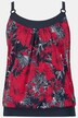 Top Tankini, fleurs, bonnets souples, bretelles réglables