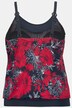 Top Tankini, fleurs, bonnets souples, bretelles réglables