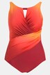 Ombre Keyhole Surplice Front Lined Swimsuit