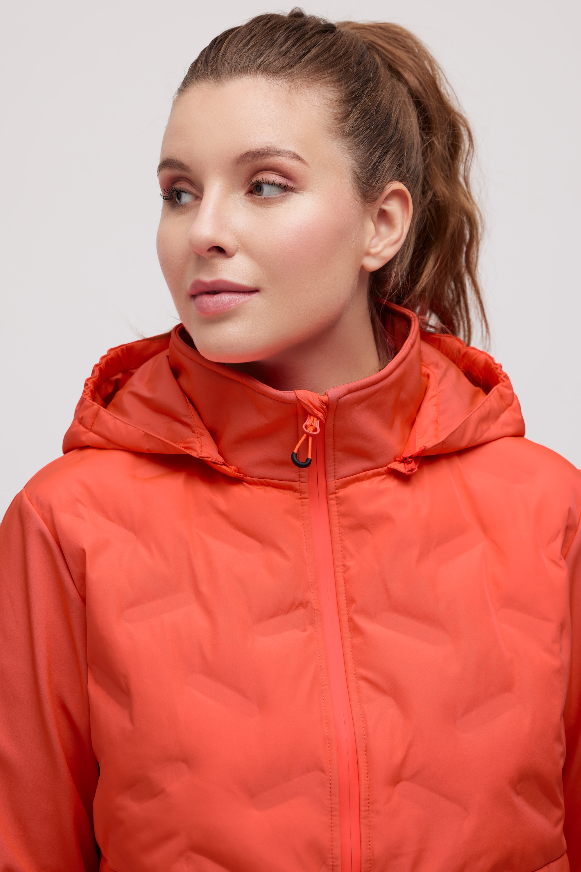 Ulla Popken Damen große Größen Funktions Softshelljacke Steppeinsätze