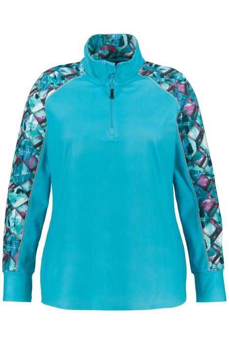 Podvlékací tričko, stojáček, Slim střih, reflexní prvky, dlouhé rukávy