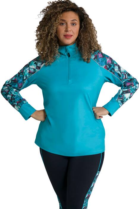 Podvlékací tričko, stojáček, Slim střih, reflexní prvky, dlouhé rukávy