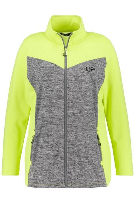 Hybridní bunda, dvoubarevná, power streč, stojáček