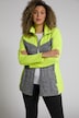 Hybrid-Jacke, zweifarbig, Powerstretch, Stehkragen