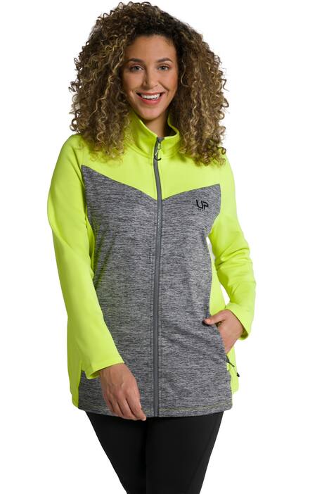 Hybridní bunda, dvoubarevná, power streč, stojáček