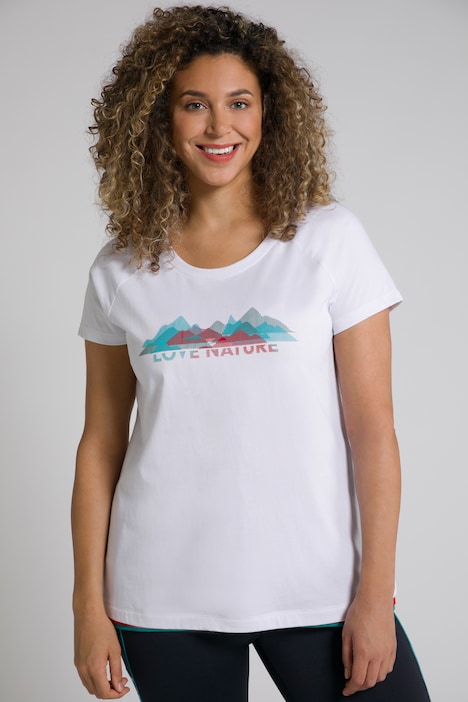 LOVE NATURE Round Neck Short Sleeve Tee | T-Shirts | Knit Tops & Tees