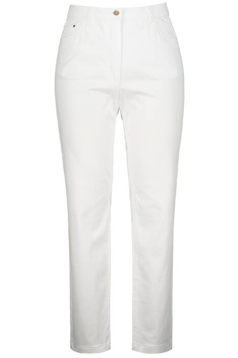 Kalhoty Sophie, výšivka, úzké nohavice, streč