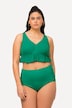 Bikini, faktura, falbana, miękkie miseczki, regulowane ramiączka