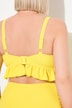 Bikini, struktur, flæse, Soft Cups, justerbare stropper