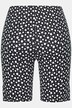 Dot Print Elastic Waist Slim Fit Swim/Cycling Shorts